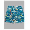 Men's Shorts 3D Hawaiian Plant Bath Swimsuit, Quick Dry Beach Hawaiian Men's Fashion Shorts