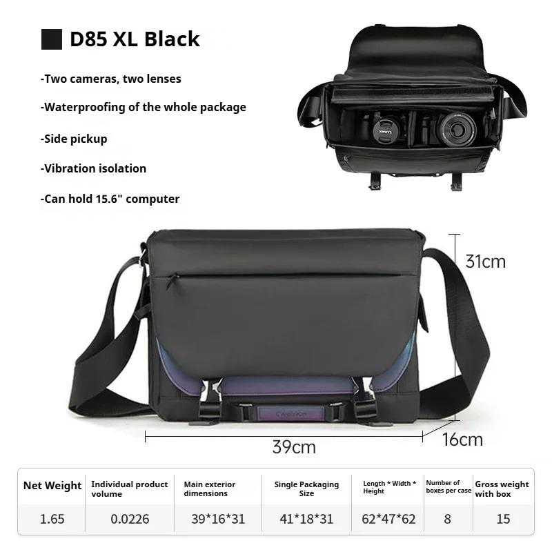 Trendy Cool Shoulder Crossbody Camera Bag High Value Micro SLR Camera Waterproof Professional Photography Bag