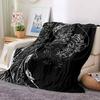 Ocean Wave Flannel Blanket Throw Blanket Soft Warm Sofa Bed Camping home Decor Unique Christmas Gift C926830