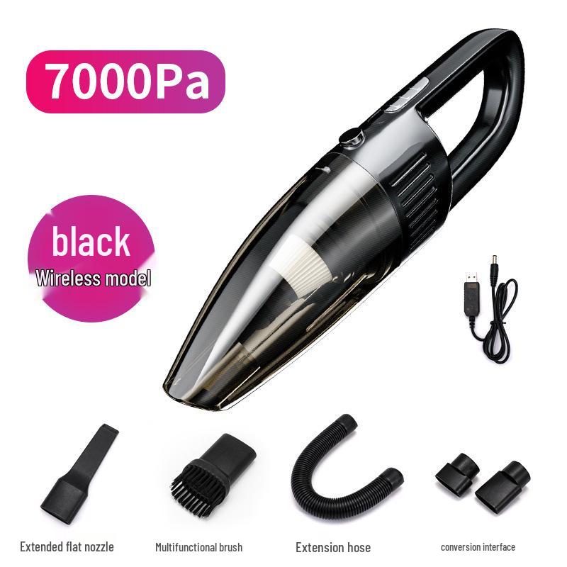 

Compact Wireless Handheld Car Vacuum Cleaner with Powerful Suction