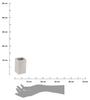 Bathroom Mug Estiarte Grey Stone