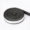 10/15mm Fireplace Sealing Rope Wood Burning Stove Door Self-Adhesive Fiberglass Sealing Cord Replacement  Black Gasket Tape