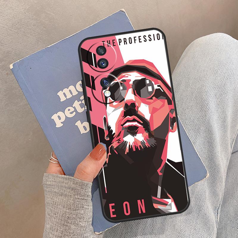 Leon The Professional Case For Honor Magic 8 Pro 5 6 7 Lite Cover For Honor 200 400 90 70 50 X8a X8b X9a X9b X9c