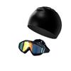 Professional Anti-Fog Swimming Goggles with Swim Cap Set