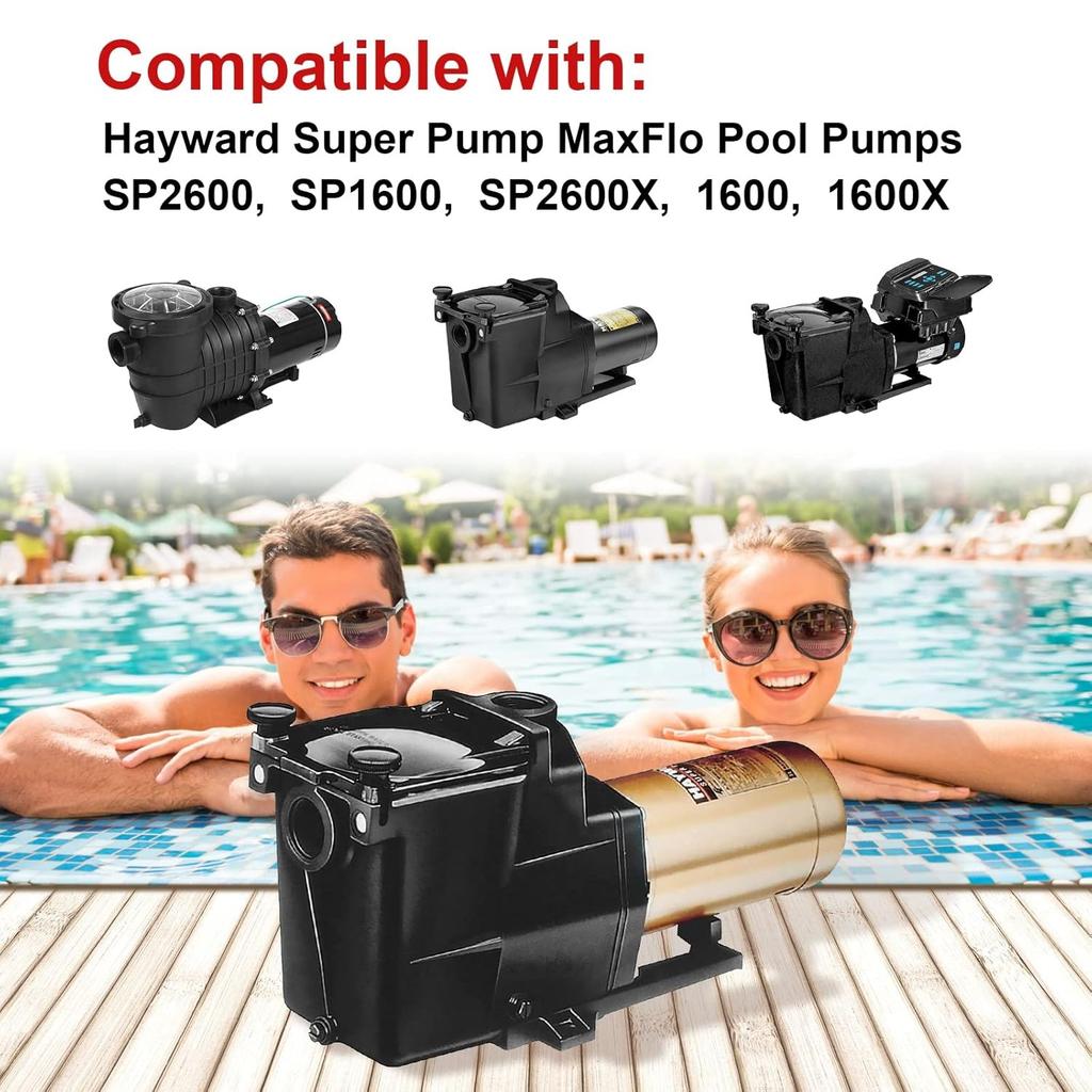 Pool Pump O-Ring Seal Repair Kit Super Pumps SPX1600TRA SP1600Z2 SPX1600R SPX1600S SPX1600T (Regular, X, VSP Models)