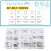 304 Stainless Steel Cylindrical Pin M1 M1.5 M2 M2.5 M3 M4 M5 M6 Shaft Solid Fixed Metal Rod Positioning Pin Fixed Lock Pin Kit