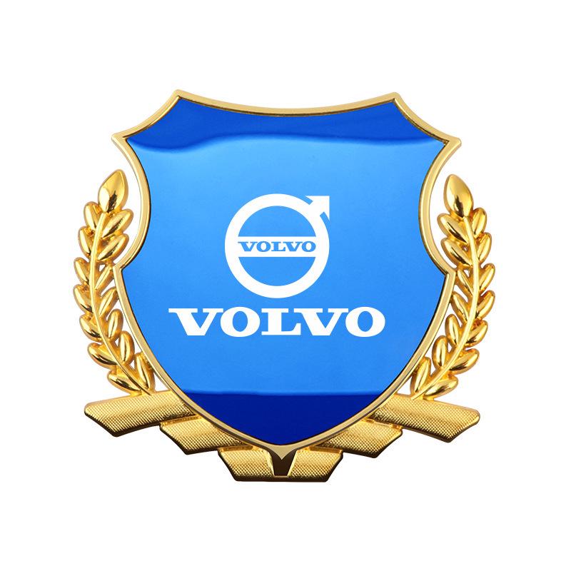 Emblemat boczny Volvo serii XC Kłos Metalowy Dekor Nadwozia