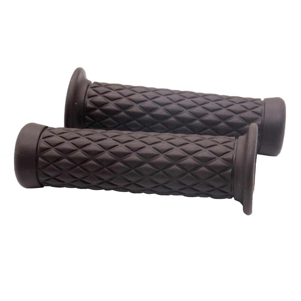 HLJSDZ Retro Classic Bike Grips Bar Vintage Scooter Accessories for Harley Yamaha Motorcycle Handlebars Cafe Racer Motogrip