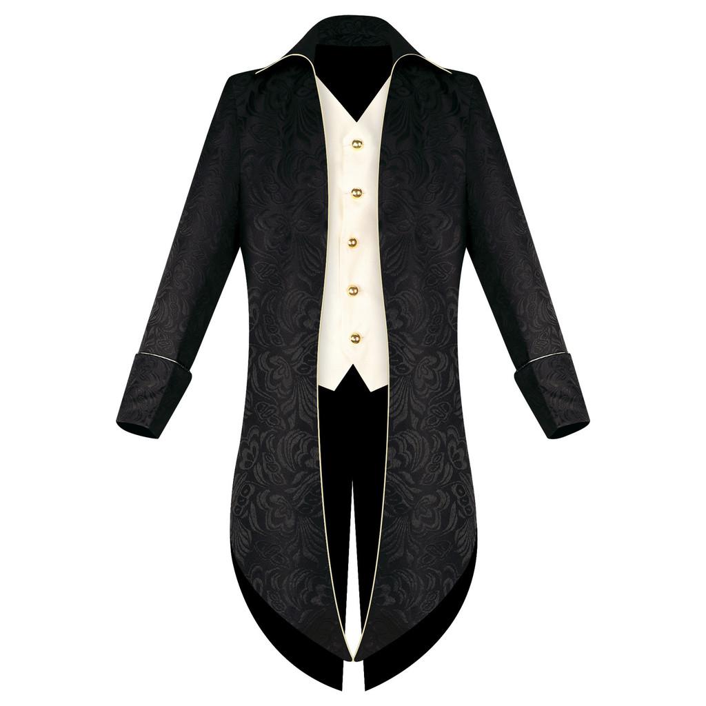 Costume Médiéval Fantaisie Complet en Polyester Pour Cosplay et Spectacles Sur Scène Pour Hommes et Femmes