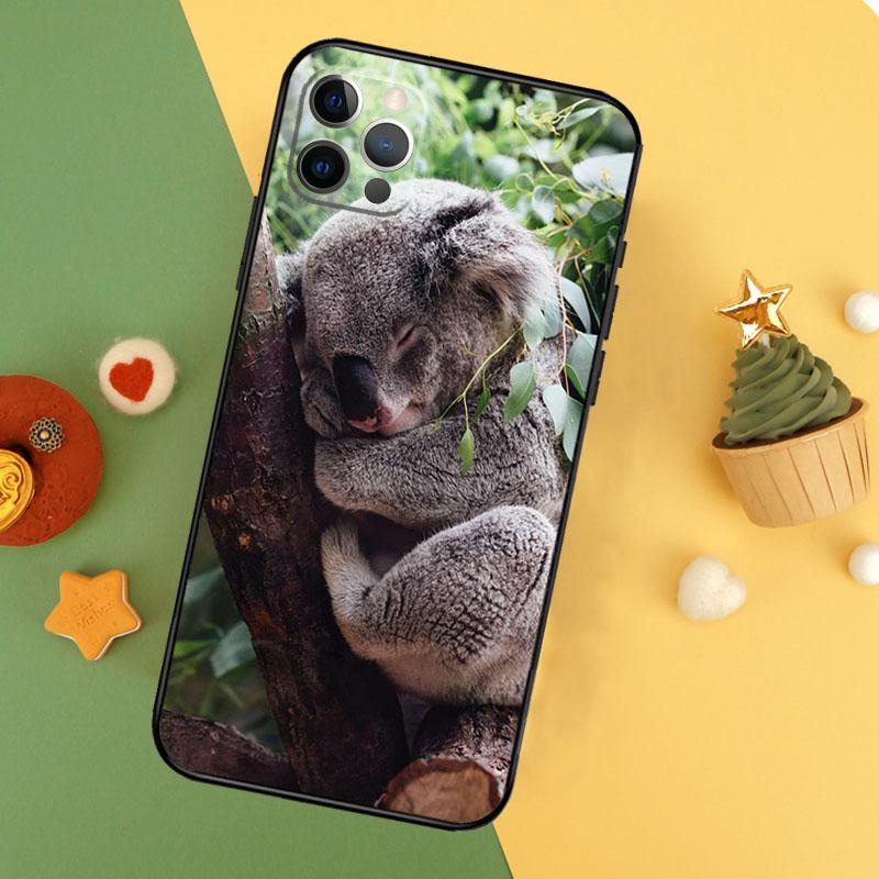 Koala Phone Case For iPhone 17 17Air 16 16E 15 14 13 12 11 Pro Max 12 13 Mini Shockproof Cover