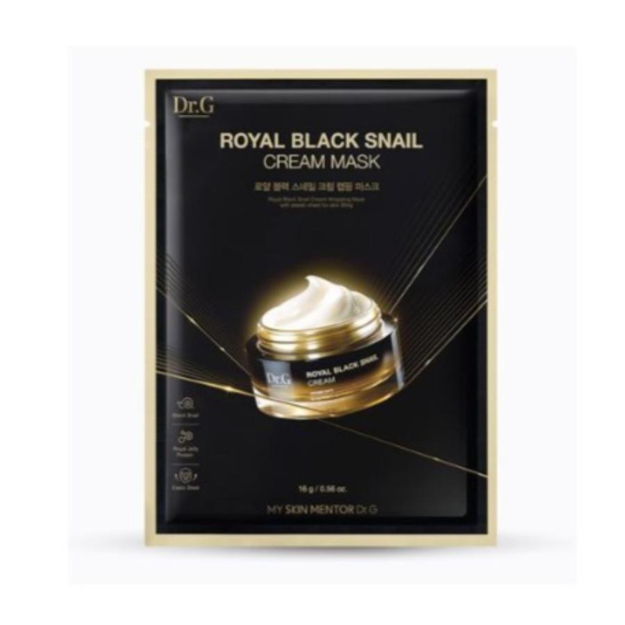 Dr.G Royal Black Snail Cream Mask Sheet 5 Sheets