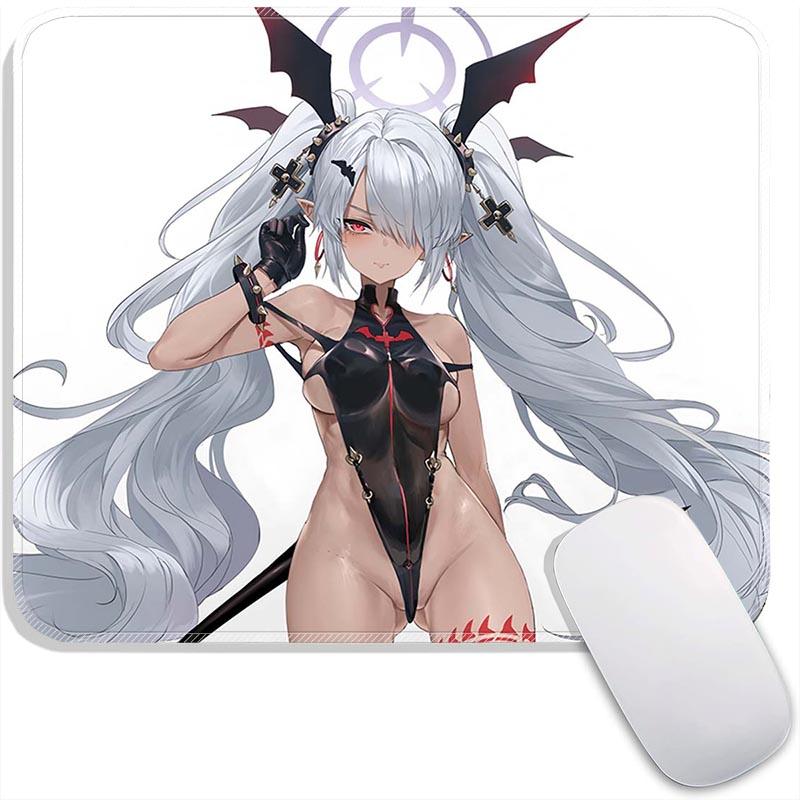 Anime Mouse Pad Small Gaming Mousepad Azusa Aris Himari Marina Iori Gamer Standard MousePads PC Compact Non-Slip Office Mousemat