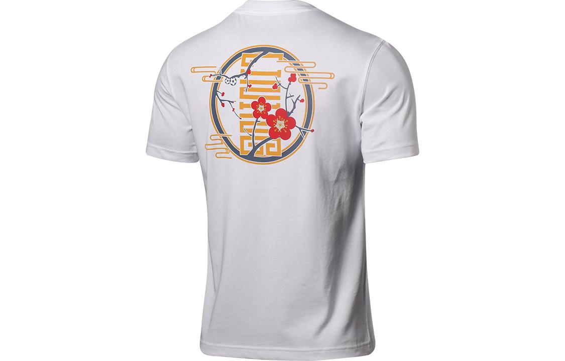 Li Ning Soccer Jerseys Men s White Moderate Straight Fit AHSR413-1 XXL