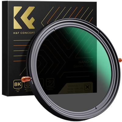 77mm 2-in-1 Variable Adjustable ND Filter Neutral Density Fader 5-Stop ND2-ND32 and CPL