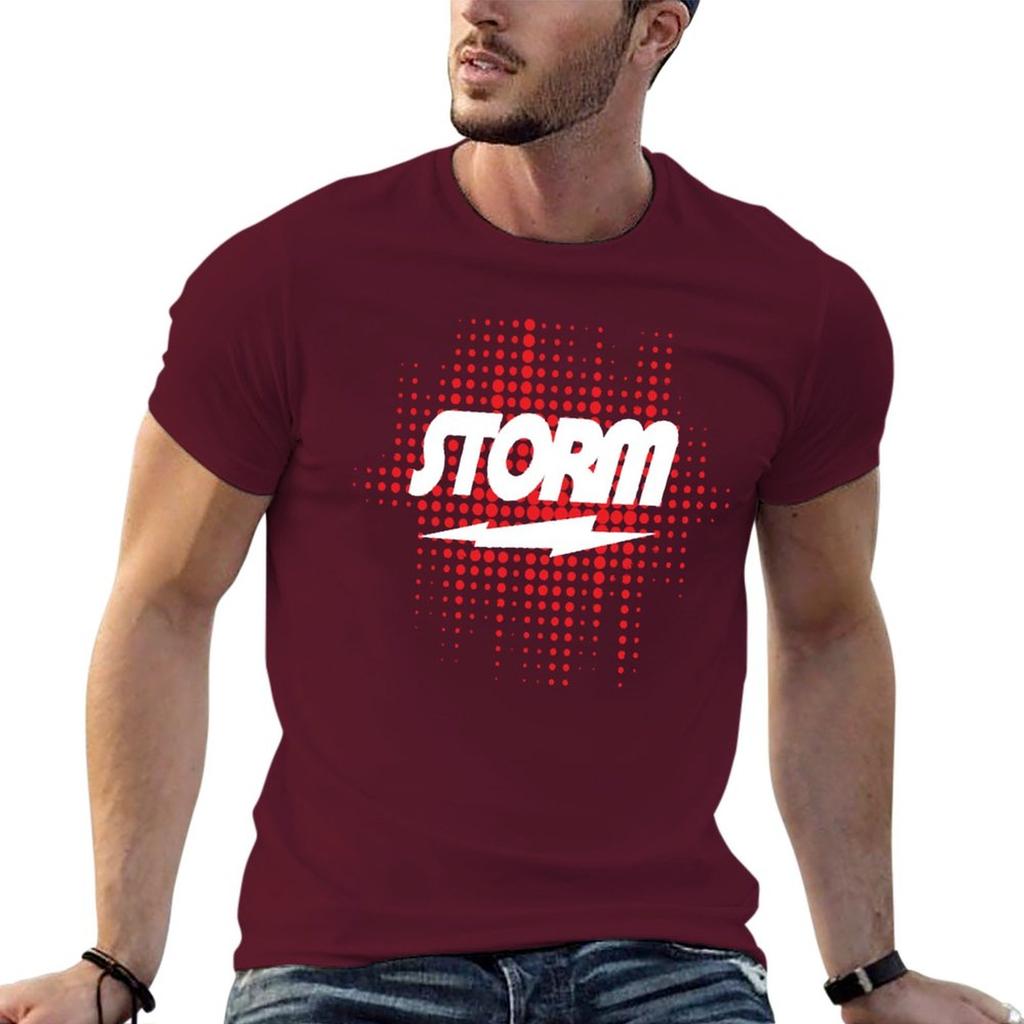 Nowy T-shirt Storm Bowling Krótki t-shirt Bluzka t-shirt dla mężczyzn