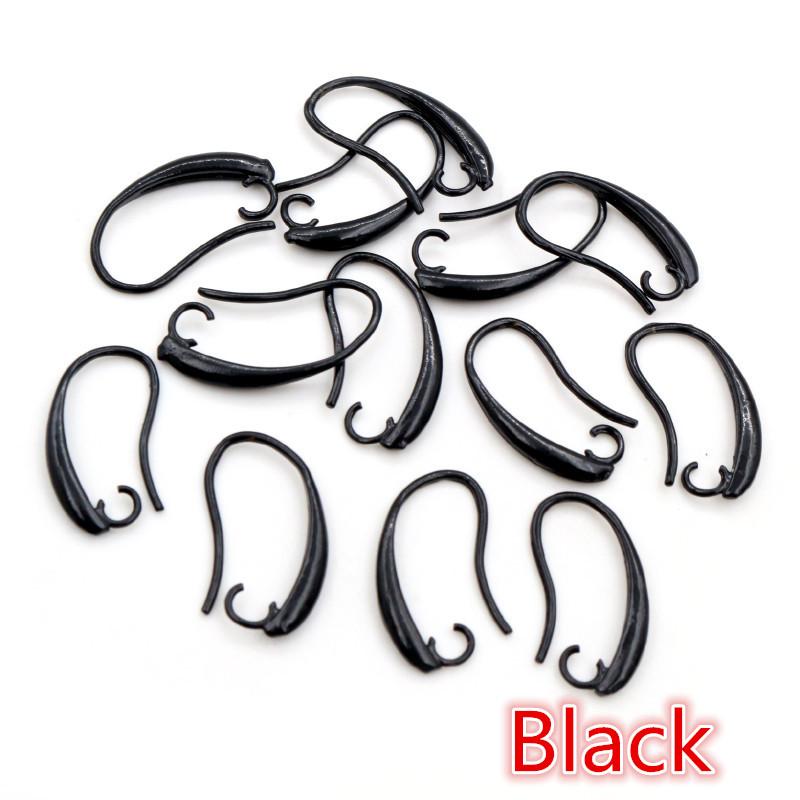 20 Stück Kleine Messing Französische Ohrhaken Draht 19x10mm/17x9.5mm DIY Kleine Ohrhaken Schmuckherstellung Zubehör Endstücke