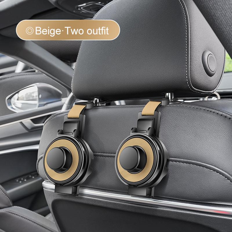 3 In 1 Car Multifunctional Water Cup Holder Car Seat Headrest Hook Mobile Phone Holder Auto Back Seat Organizer Hanger Handbag