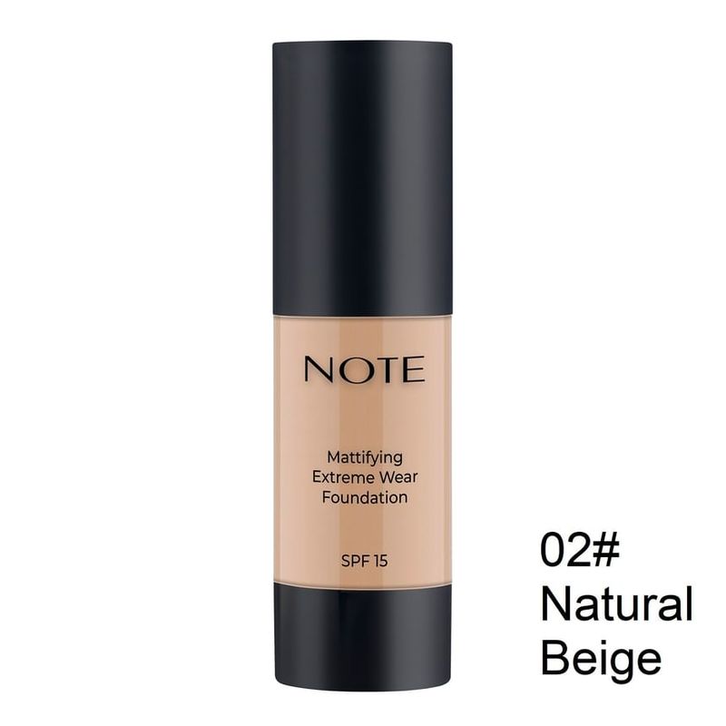 NOTE - Mattifying Extreme Wear Foundation - 7 Shades