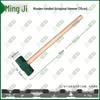Wooden Handle Octagonal Rescue Hammer