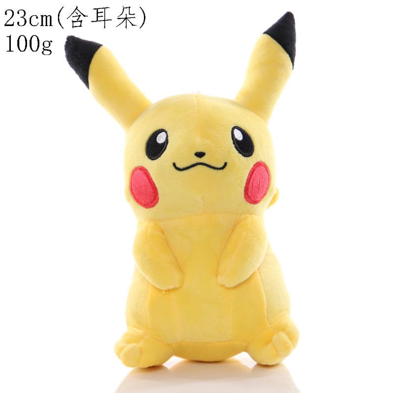 Pikachu Squirtle Bulbasaur Charmander Cyndaquil Totodile Ivysaur Popplio Plush Toy Peluche Doll Toy Hobbie Birthday Gift