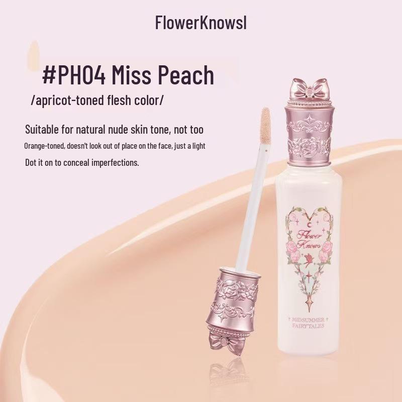 Huazhixiao Midsummer Night Brightening Concealer: Conceals Acne, Moisturizes, Creamy Texture, Long-Lasting Color