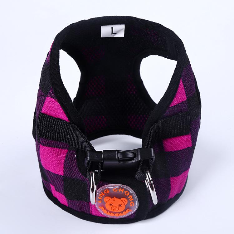 Dog Print Protective Harness Vest