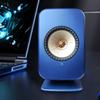 Desk Pad Speaker Table Base Stand Silicone Desk Studio Speaker Holder Stable Desktop Speaker Stand Space-Saving for KEF Lsxii