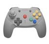 RETRO 64 Bluetooth N64 Controller for Switch FIGHTERS/BRAWLER Online/PC (Gray)