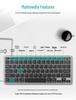 Portable Silent Bluetooth Wireless Keyboard and Mouse Set for Tablets