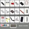 New 72Pcs Guitar Repairing Maintenance Accessorie Tool Kit, Guitar Gifts for Luthier Tools Parts