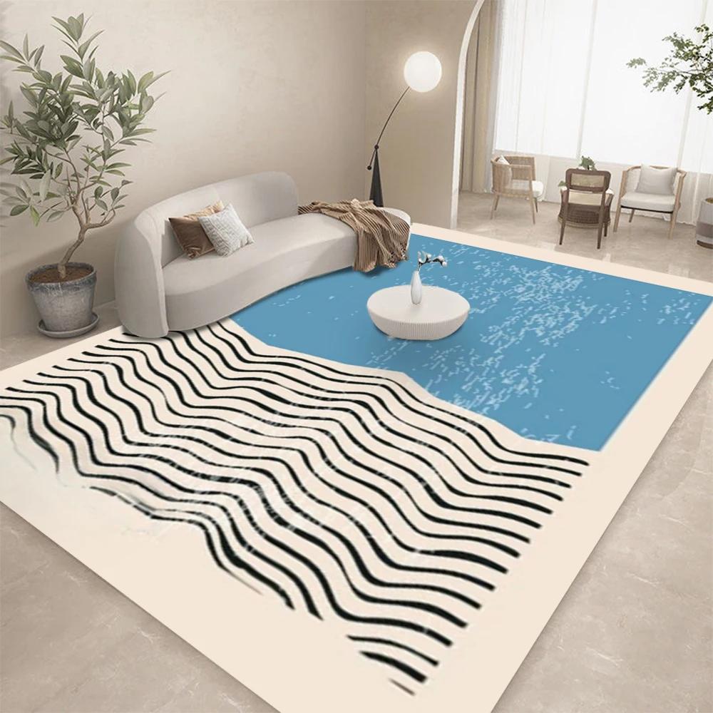 

Elegant Colored Block Spot Art Carpet Soft Non Slip Living Room Rug Bedroom Floor Mat Sofa Coffee Table Decor 50X80CM