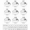 2PCS Stainless Steel Stainless Steel Wedding Ring Blue Opal Inlay Men Wedding Band  Wedding Ceremony