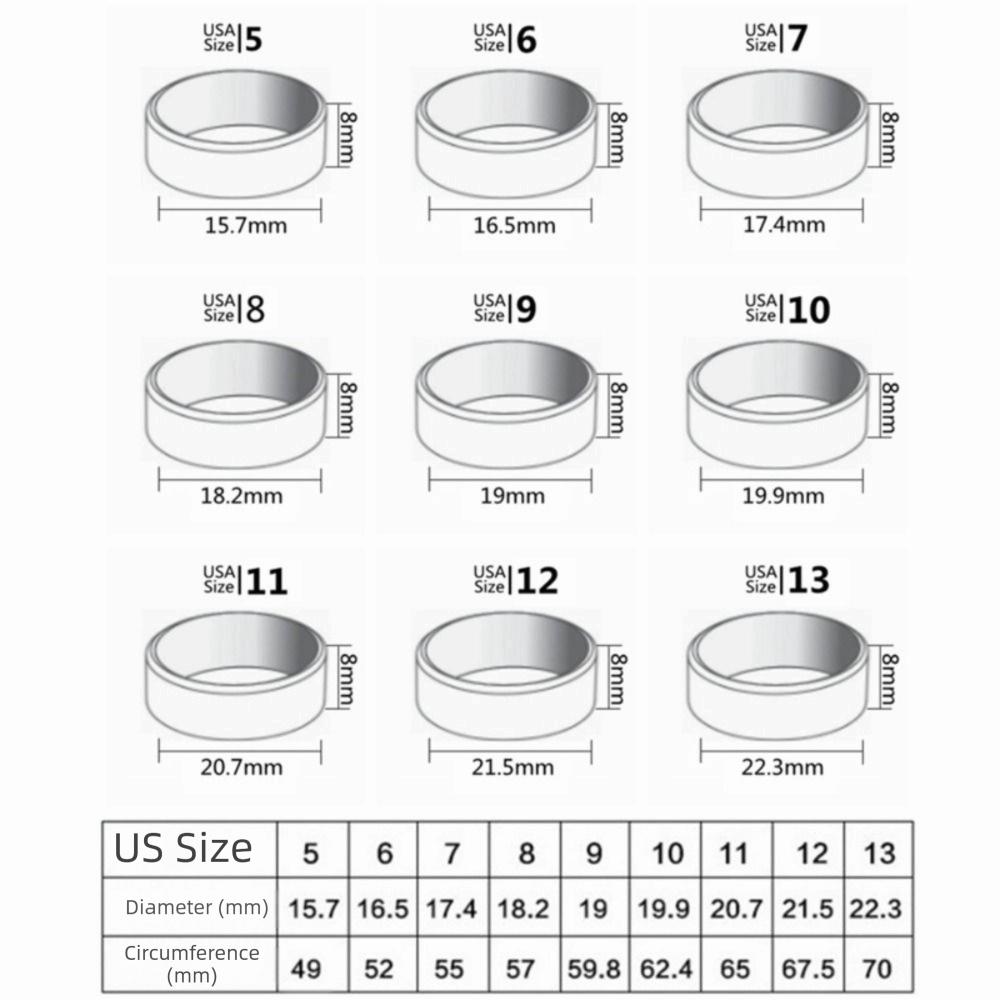 2PCS Stainless Steel Stainless Steel Wedding Ring Blue Opal Inlay Men Wedding Band Wedding Ceremony
