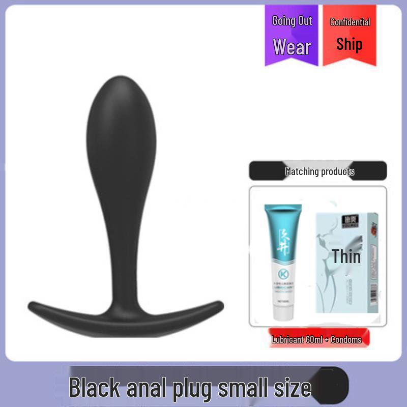 Silicone G-Spot Anal Plug Massager for Female Orgasm Enhancement