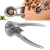 Aluminum Alloy Walnut Nutcracker with Walnut Needle   Walnut Clip Opener Clamp