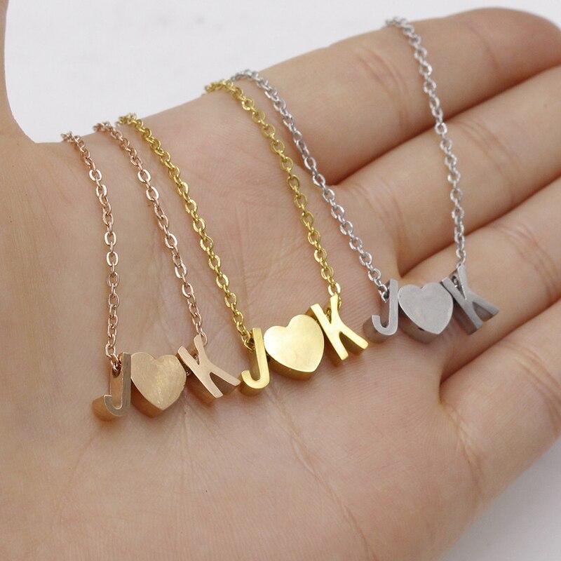 Custom Couple Name Pendant Necklace 