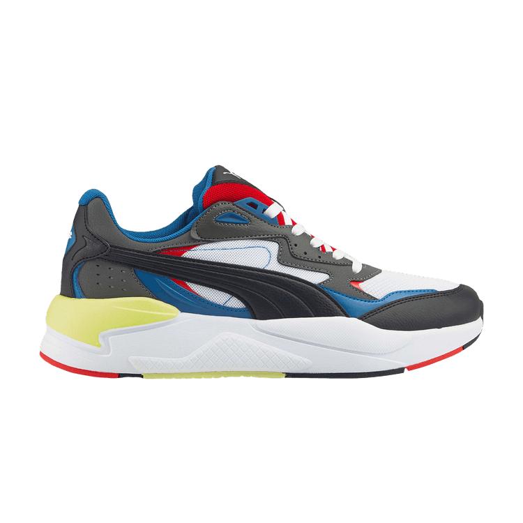 Puma X-Ray Speed White Multi Unisex Sneakers Black Dark-Shadow Vallarta-Blue 384638-07