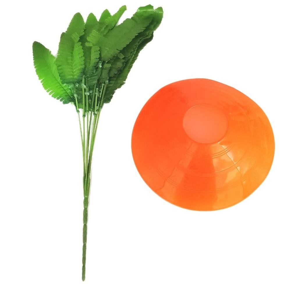 Creative Garden Stakes Colorful Carrots Ground Pile Crafts Easter Carrots Decor  Patios