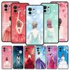 Fashion Pretty Girl Evening Dress Case For Xiaomi Mi 17 15T 15 14 14T 13T 12T Pro 12 13 Lite 5G 11T Poco X6 X7 X5 Pro Cover