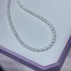 Freshwater Akoya Seed Bead Necklace 2-6mm Strong Luster Keshi Semi-Finished DIY Pearl Jewelry