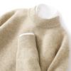 Autumn And Winter Cashmere Men'S Semi-Turtleneck Double-Strand Thread Thickened Business First-Line Ready-To-Wear Cashmere Sweater