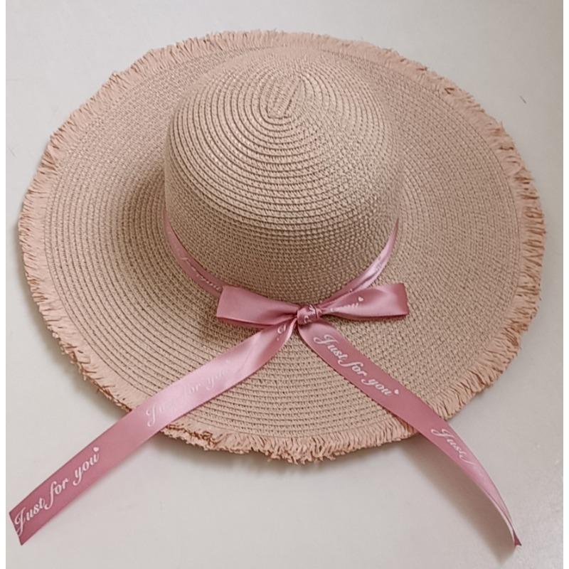 

Соломенная шляпа женская новая шляпа-ведро с грубыми краями и плоскими полями для пляжа, моря, путешествий, лета, защиты от солнца, солнцезащитная шляпа с большими полями