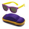 Children's Soft Silicone Sun Glasses UV400 Protection Eye Wear for Girls Boys Eye Wear Sun Glasses AC Lens Safe Eye Wear Gift for Kids