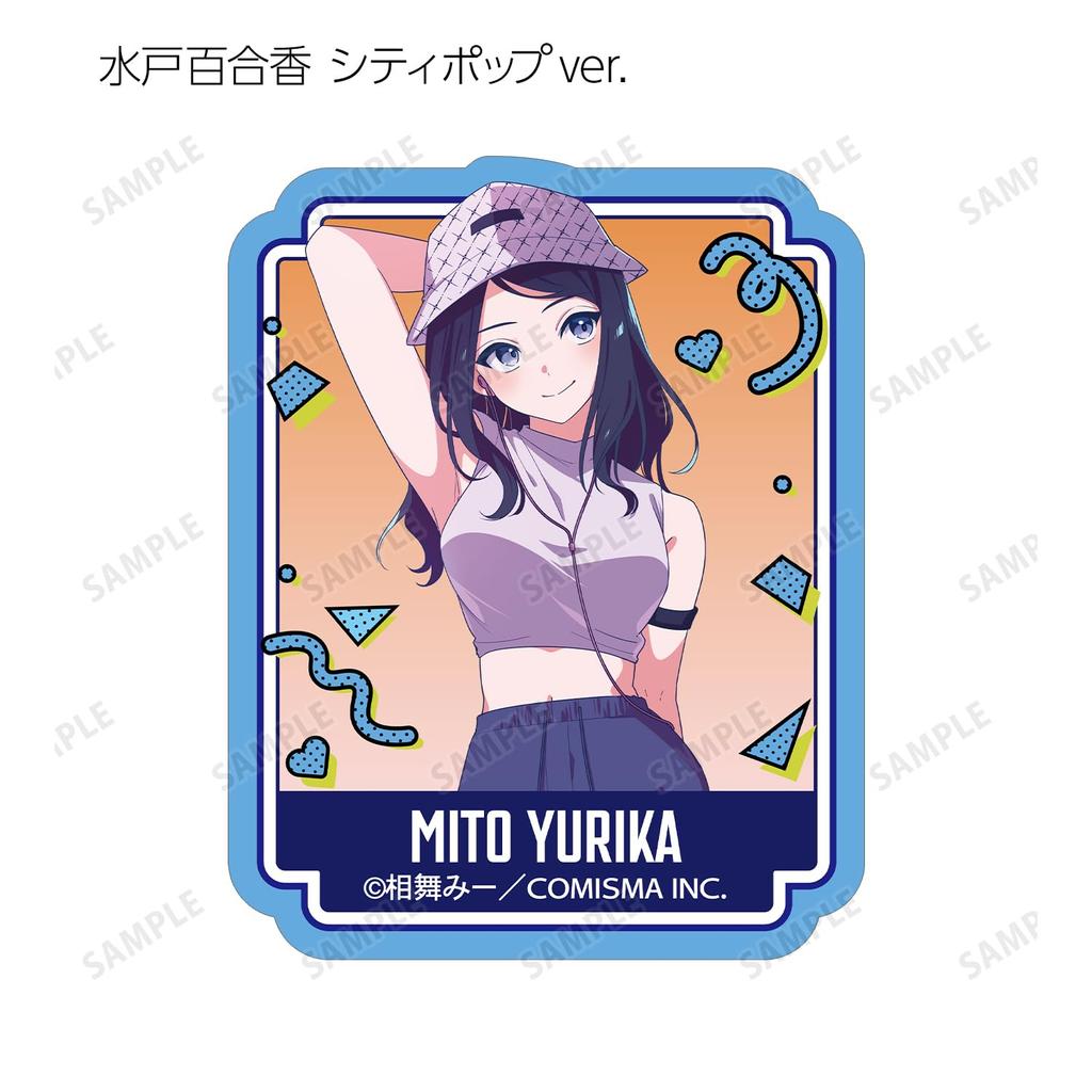 Highly Feminine by Aimai City Pop Illustration Y2K Trading Box of 8 Shishihara-kun Mii, Ver. & Hoshinegimi-san Ver. Die-cut Stickers,