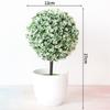 Fake Plant Potted Workspace Table Accessorie Wedding Accessorie Artificial Flower Ornament Household Decoration Room Desktop Decor