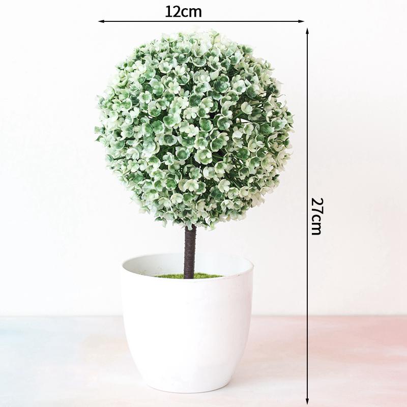 Fake Plant Potted Workspace Table Accessorie Wedding Accessorie Artificial Flower Ornament Household Decoration Room Desktop Decor
