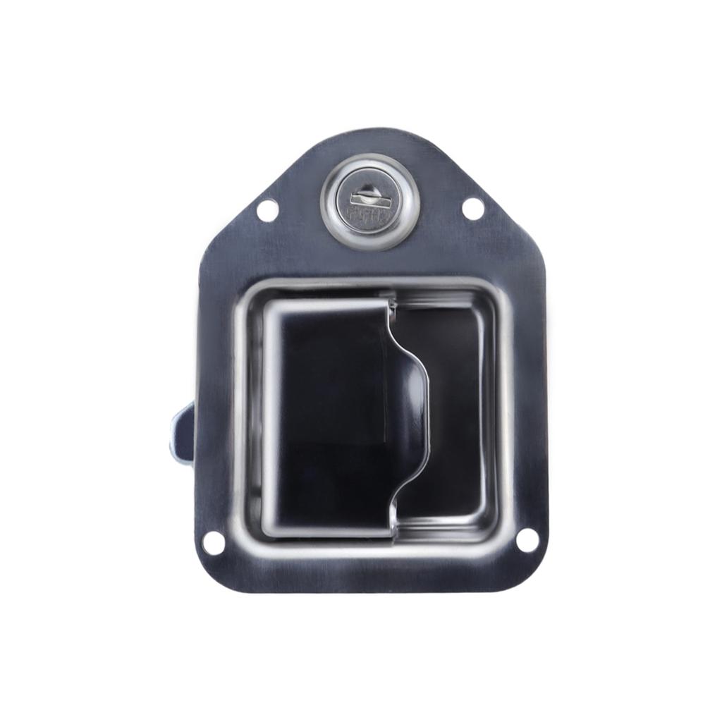 Truck Tool Box Latch Stainless Steel Pull Handle Lock for Electrical Cabinet Trailer, Control