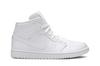 Men's Sneakers Nike Jordan 1 Mid Triple White (2020) White/White