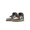 Air Jordan 1 Mid SE GS Tokyo Bio Hack Kids Sneakers Brown White Cave-Stone HQ2014-100