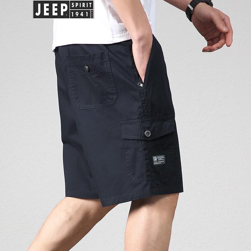 Мужские повседневные хлопковые шорты-карго JEEP SPIRIT 4XL